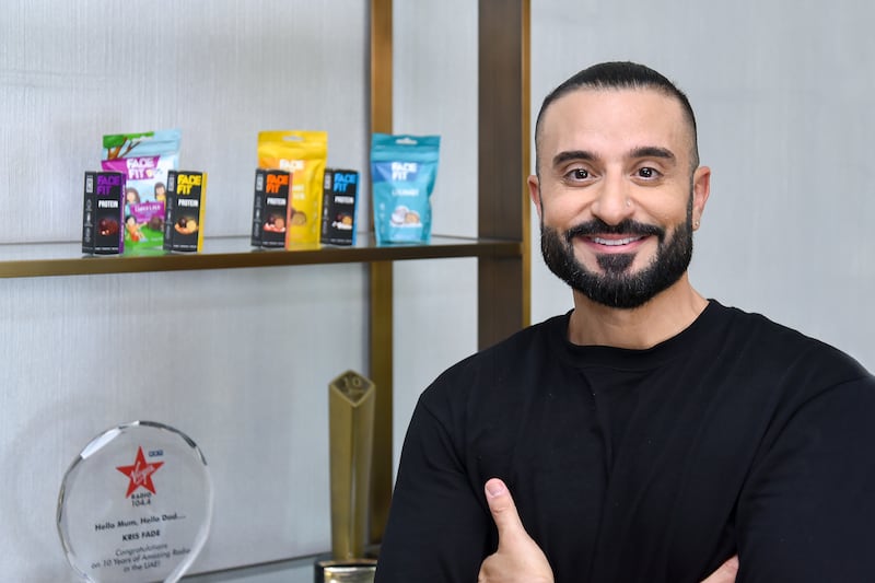 Kris Fade founded health snack brand Fade Fit in 2018. Courtesy Kris Fade