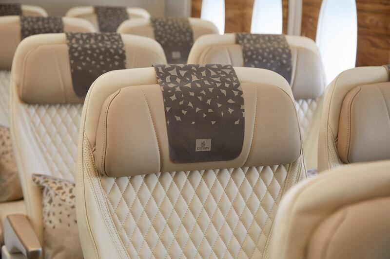 Emirates A380 Premium Economy. Courtesy Emirates