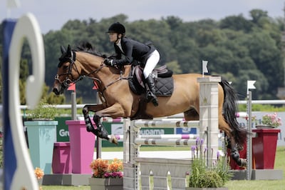 Mary-Kate-Olsen has been riding since she was 6, and recently placed second and third in events at the Longines Global Champions Tour in Rome. Photo: Shutterstock