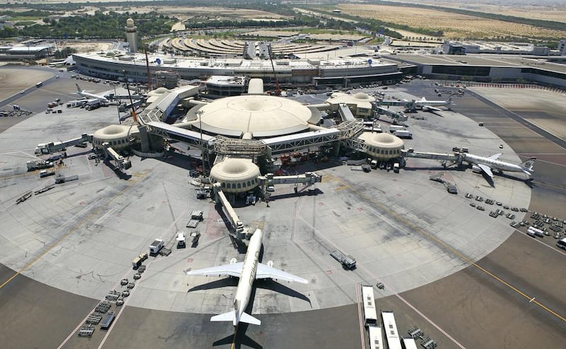 Abu Dhabi International Airport opened in 1982. It was designed by French architect Paul Andreu with the idea that planes would surround a satellite, so they could arrive and depart quickly. Photo: Abu Dhabi Airports