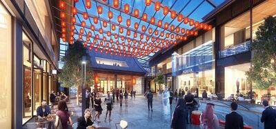  Dubai Chinatown retail and leisure precinct. Courtesy Emaar
