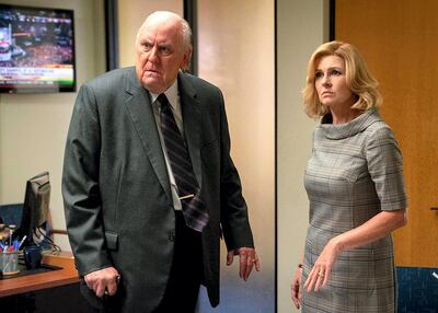 John Lithgow and Connie Britton in Bombshell (2019) IMDb