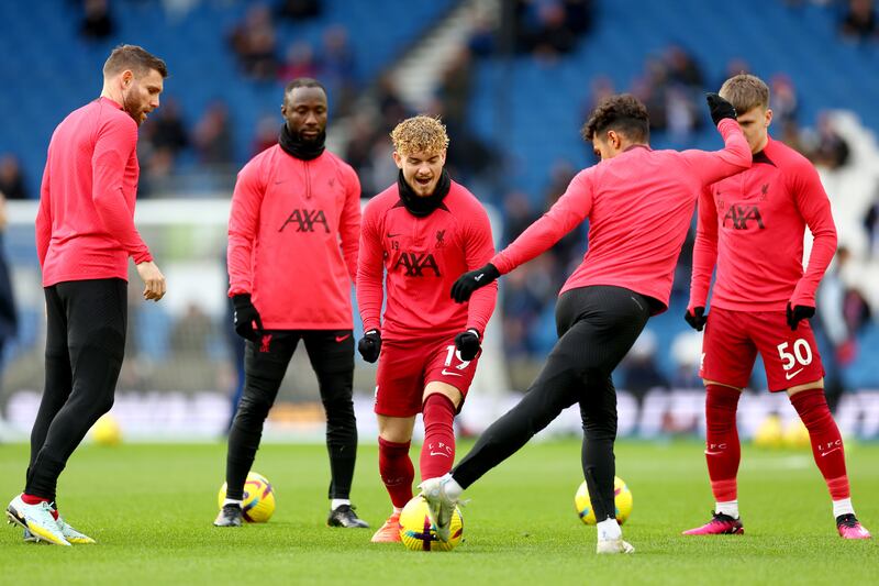 Harvey Elliott (Fabinho, 69) 6 -  Worked hard when introduced, much to his credit with Liverpool being 3-0 down. Getty