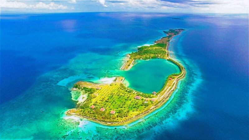 4. Long Cay Private Island, Belize - $75 million. Some 20 kilometres off the coast of Placencia, one of Belize's most popular tourist destinations, this 40-acre island also has deep-water access perfect for mooring super yachts. Courtesy Engel & Volkers Belize