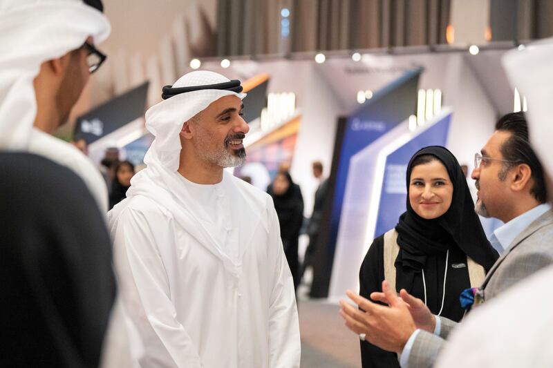 Sheikh Khaled bin Mohamed, Crown Prince of Abu Dhabi, attends the second Make It In The Emirates forum