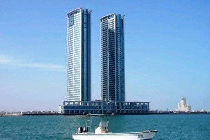 RAK Properties was part of the 2002 building boom but was badly hit by the economic downturn in 2008. Above, the company's headquarters at Julphar Towers. Courtesy RAK Properties