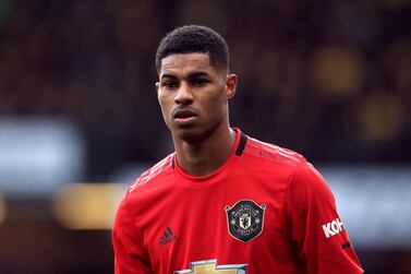 File photo dated 22-12-2019 of Manchester United's Marcus Rashford. PA Photo. Issue date: Tuesday July 14, 2020. Marcus Rashford has helped provide four million meals to vulnerable households across the United Kingdom through his work with charity Fareshare UK. See PA story SOCCER Rashford. Photo credit should read Mike Egerton/PA Wire.