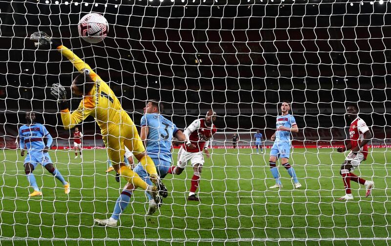 WEST HAM RATINGS: Lukasz Fabianski - 6, Didn’t have a real chance of stopping either of Arsenal’s goals, but had little to do other than pick the ball out of the net. Getty