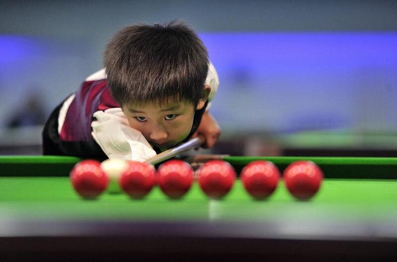 It’s all about the focus for Wuka who is already competing in tournaments. Reuters