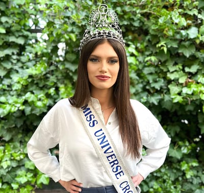 Andrea Erjavec, Miss Universe Croatia 2023. Photo: @andrea_erjavec / Instagram