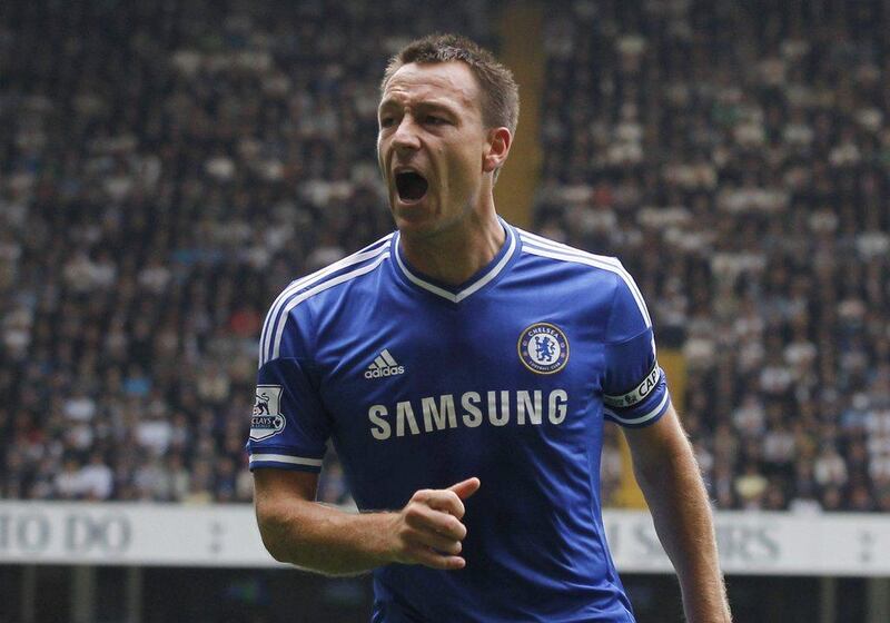 Chelsea came away with a goal thanks to John Terry against Tottenham Hotspur. Sang Tan / AP Photo