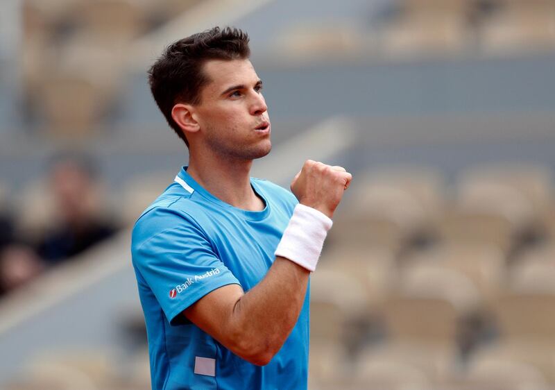 Dominic Thiem. The No 4 seed was seen as a real contender for the title beforehand so being taken to four sets by Alexander Bublik in a tough match was not on the menu in the second round. Pablo Cuevas has never been beyond the third round at the French Open before but the Uruguayan is a tough customer on clay and this could be another bruising encounter for Thiem. Reuters