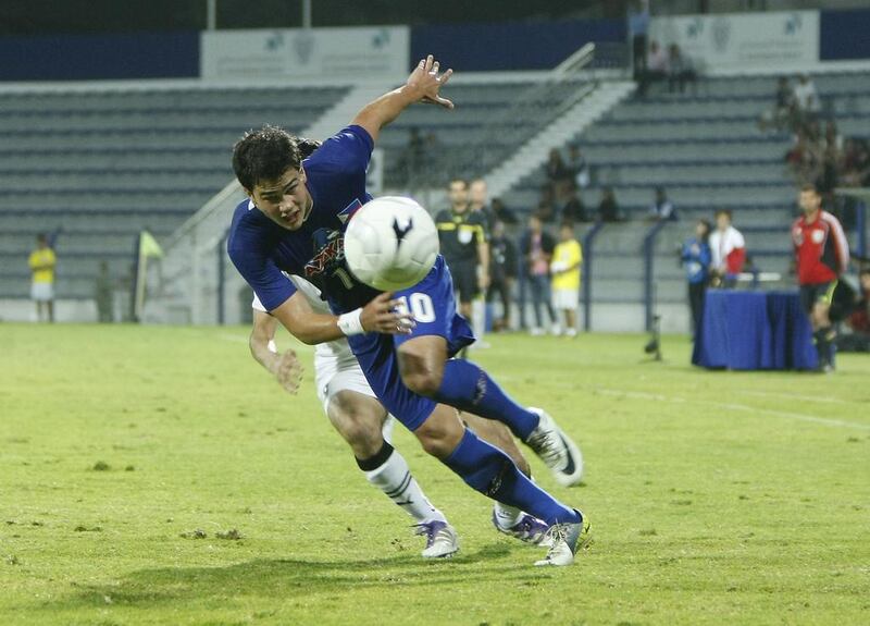 Phil Younghusband scored one of the goals for the Philippines on Saturday. Jeffrey E Biteng / The National