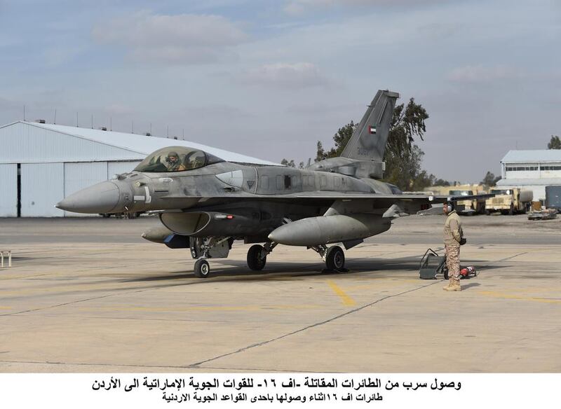 Jordan said on Sunday it had destroyed 56 targets in three days of strikes on ISIL. Wam