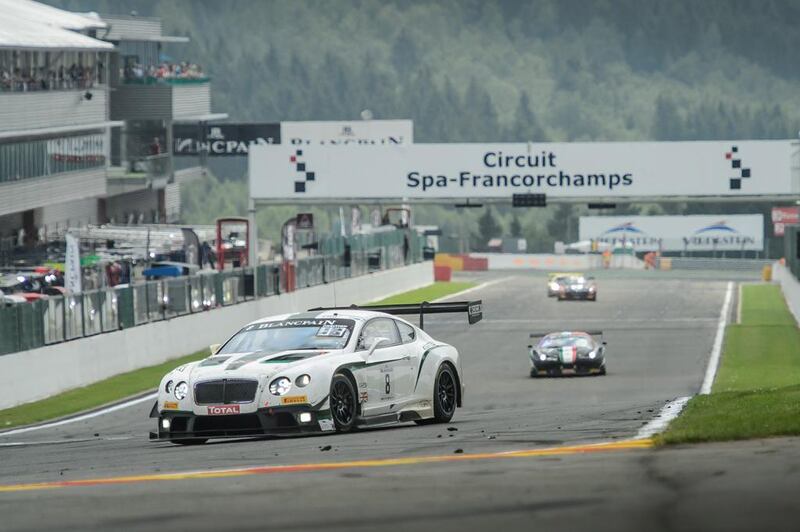 Bentley’s Continental GT3 race car, based on the Continental GT.
