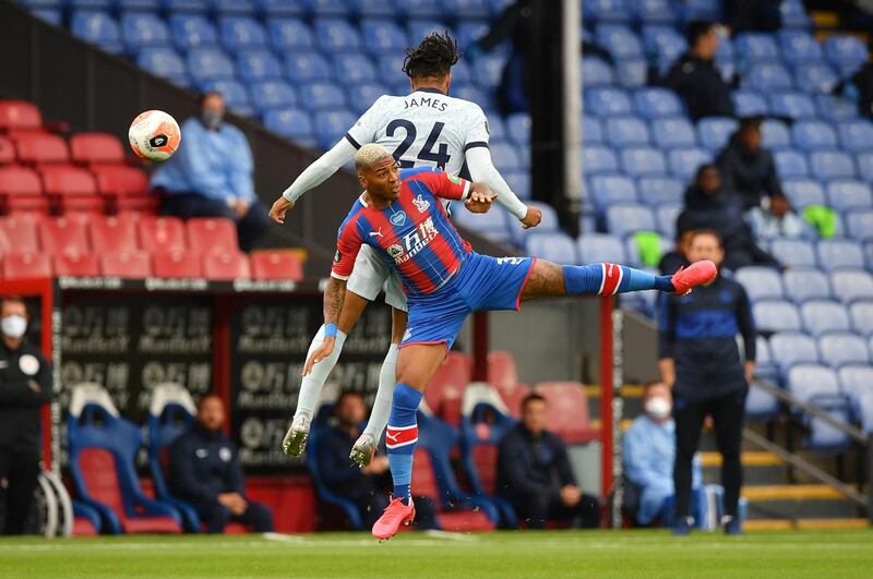 Patrick van Aanholt - 9: The Dutchman was Palace's best defender and attacker and gave James a torrid time all evening. EPA