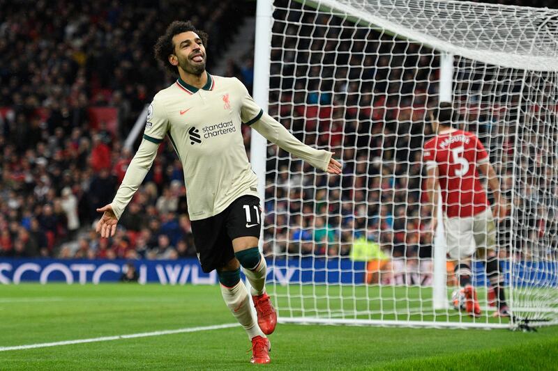 Premier League Player of Month - October: Mohamed Salah (Liverpool) Egyptian attacker hits top gear with five goals and four assists - including a hat-trick at Manchester United. AFP