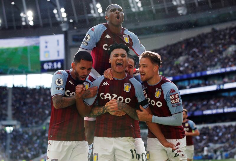 Aston Villa 35.2 per cent. Reuters