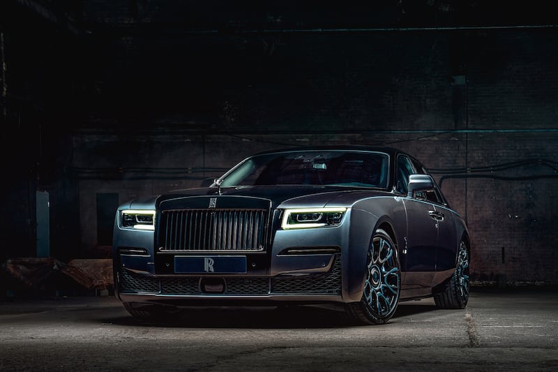 The new Rolls-Royce Black Badge Ghost has arrived. All photos: Rolls-Royce