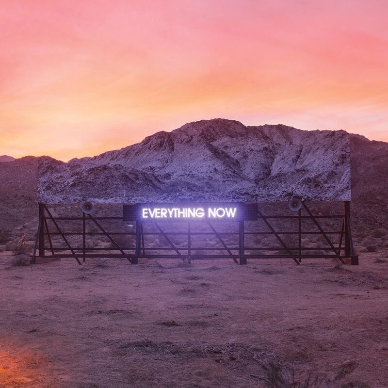Album cover of Everything Now by Arcade Fire