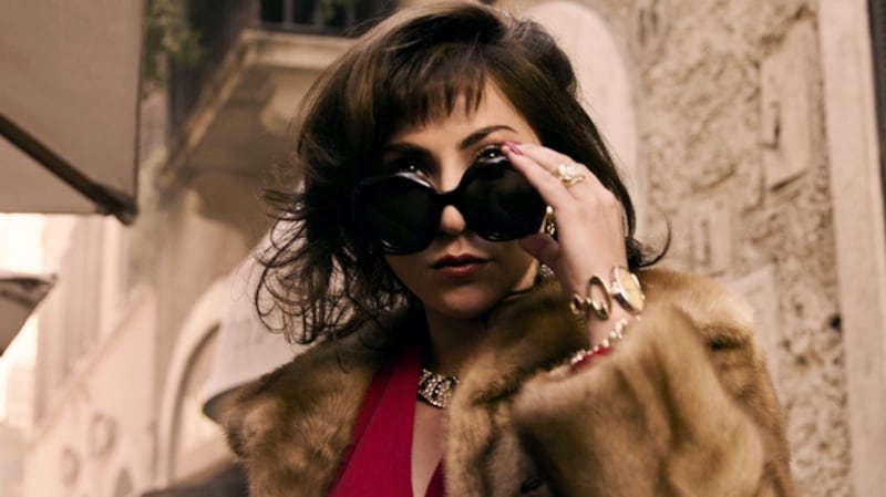 Starring as Patrizia Reggiani, Lady Gaga wore vintage Gucci in the film, House of Gucci. Photo: MGM