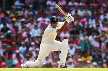 SYDNEY, AUSTRALIA - JANUARY 05: Rahul Dravid of India bats during day three of the Second Test Match between Australia and India at Sydney Cricket Ground on January 5, 2012 in Sydney, Australia. (Photo by Mark Nolan/Getty Images)