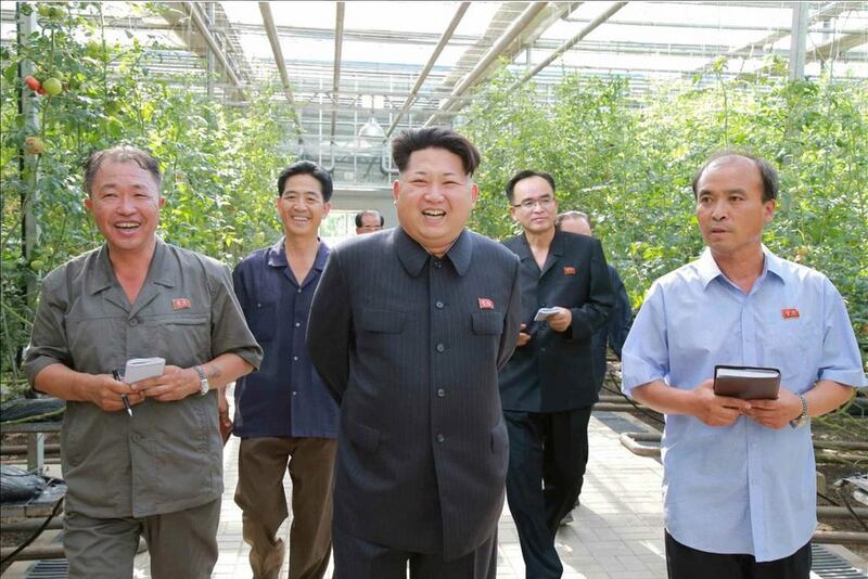 North Korea’s Kim Jong-un has proved as ruthless as his father in routinely executing his enemies.  Rodong Sinmun / EPA