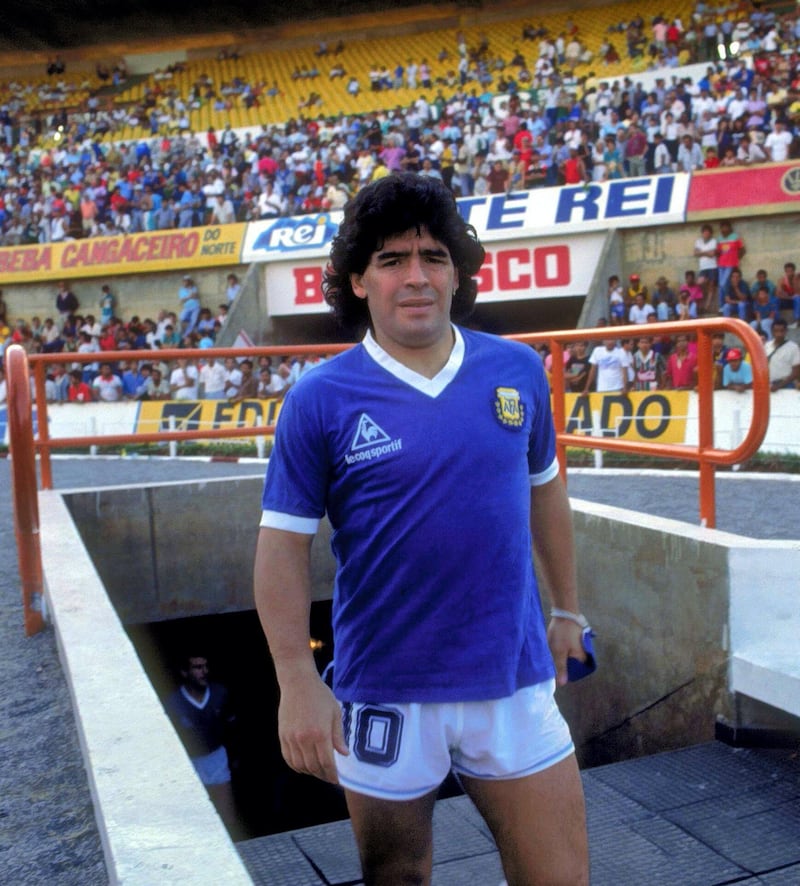 Diego Maradona Argentina Stock  Mandatory Credit : Action Images