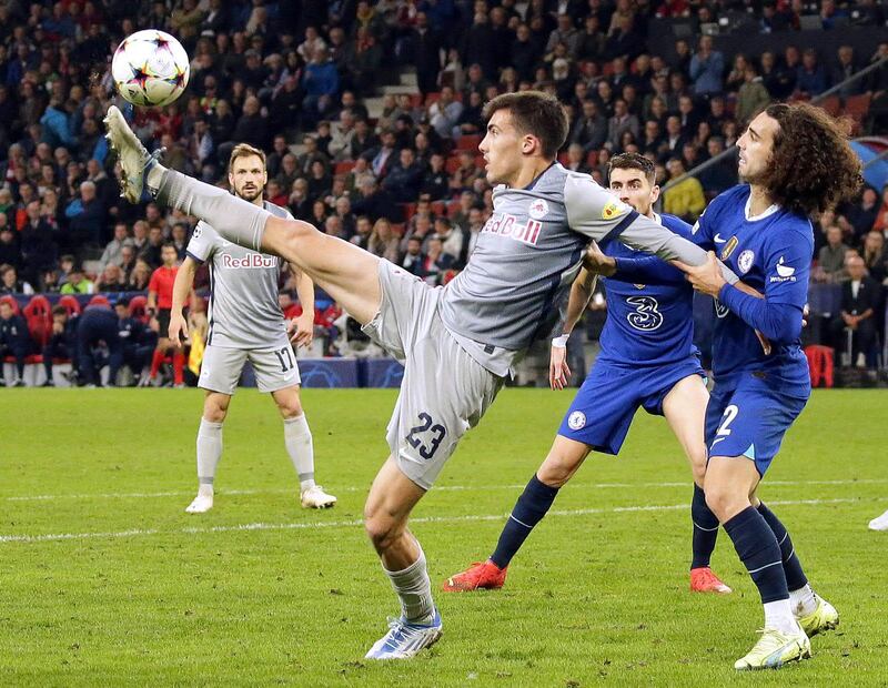 Roko Simic (on for Okafor, ‘78), NR – Didn’t have much chance to make an impact, although Silva certainly made a big impact with the ground after going over the top of the Salzburg substitute head first. Ouch. AFP