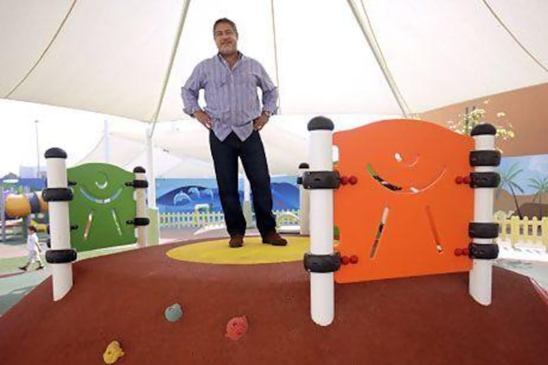 February 26, 2013 (Abu Dhabi) Kamil Najjar CEO of the Kids First Group has just opened Redwood Montessori a new day care school in Abu Dhabi February 26, 2013. (Sammy Dallal / The National)