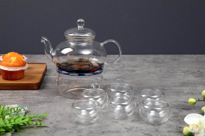 Glass tea set, Dh89, Pan Emirates