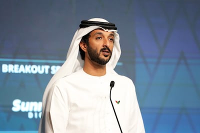 Abdulla bin Touq, UAE Minister of Economy. Pawan Singh / The National
