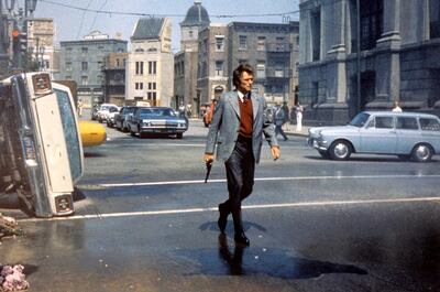 Clint Eastwood in Dirty Harry. Courtesy Warner Bros Entertainment