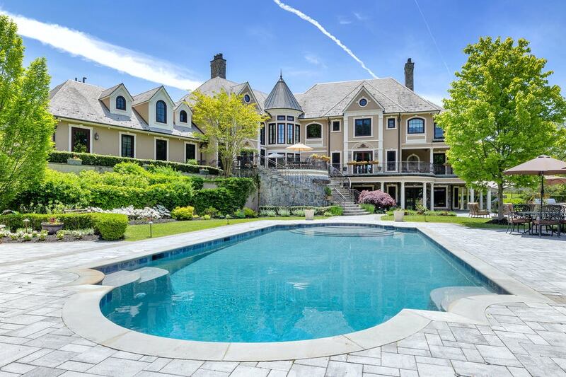 The house featured in the film The Wolf of Wall Street. Courtesy Douglas Elliman Realty