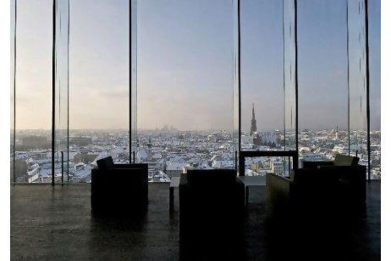 Le Loft sits on the top floor of the newly opened Sofitel Vienna Stephansdom. The glass-encased restaurant is the perfect place to gaze out over the city. Courtesy of P Ruault / Sofitel
