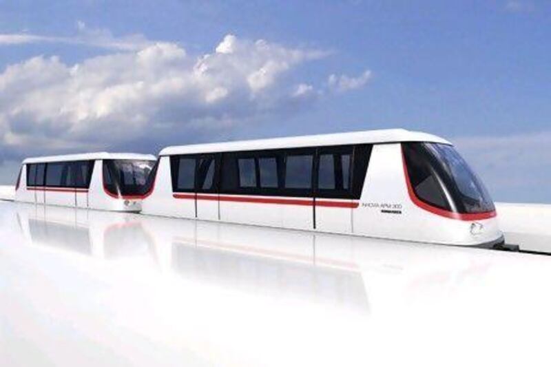 Bombardier Transportation, which will operate the Saudi tram system for four years after its scheduled completion in 2014, will provide 10 of its Innovia trams to Riyadh. Courtesy Bombardier Transportation