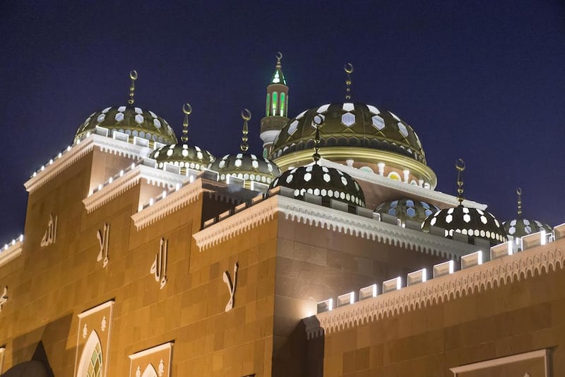Salama Mosque in Al Barsha. Antonie Robertson / The National