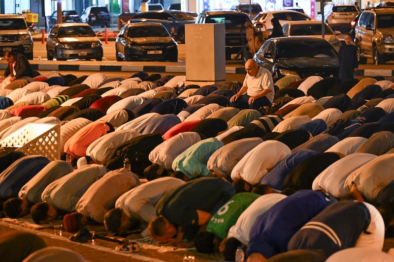 Taraweeh prayers attract a large number of worshippers