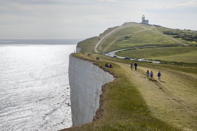 SEAFORD, ENGLAND - MAY 25 : Seven sisters cliffs on May 25, 2019 in Seaford, England. (Photo by Athanasios Gioumpasis/Getty Images)