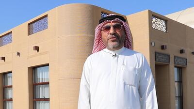 Hussain Mohamed Al Mahmoudi, chief executive of the SRTI Park, says while costs for the prototype were about 40 per cent more expensive than a traditional build, that is sure to come down. Wam