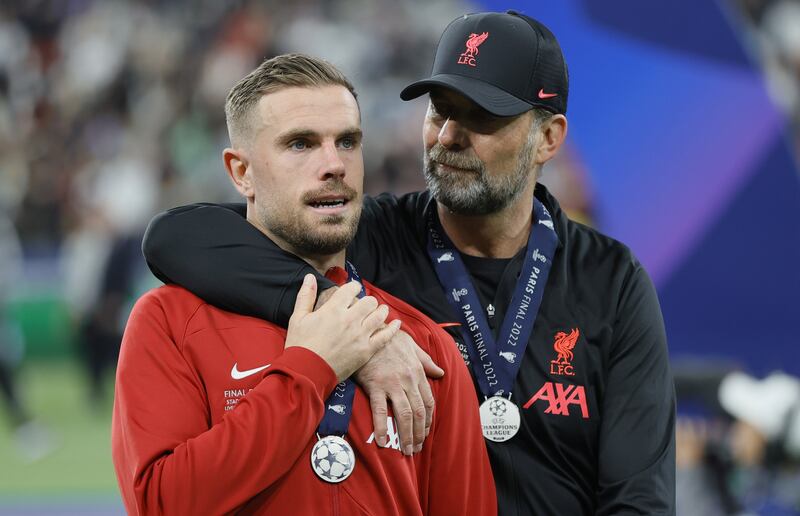 MIDFIELDERS: Jordan Henderson – 7. The captain’s workrate and willingness to subvert his own game to help his teammates remained impressive. He might have slowed down a little at 31 but his experience more than made up for any reduction in pace. His leadership showed throughout the campaign. EPA 