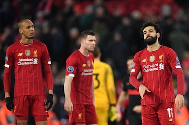 Liverpool's Egyptian midfielder Mohamed Salah and his teammates will be anxiously waiting for the outcome of Friday's meeting. AFP