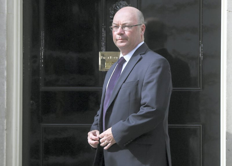 Alistair Burt arrives at 10 Downing Street as Britain's re-elected Prime Minister David Cameron names his new cabinet, in central London, Britain May 11, 2015.    REUTERS/Neil Hall