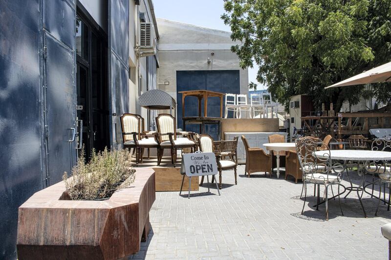 La Brocante is a second-hand furniture store that holds bi-weekly pop-ups in Dubai's Al Quoz. Courtesy La Brocante