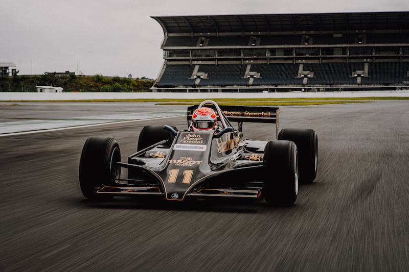 A John Player Special Lotus F1 car from the 1970s. SBX Cars has confirmed more than $100million (Dh367 million) in consignments prior to launch