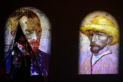 Van Gogh's work has appeared in a number of formats, including immersive exhibitions. AFP