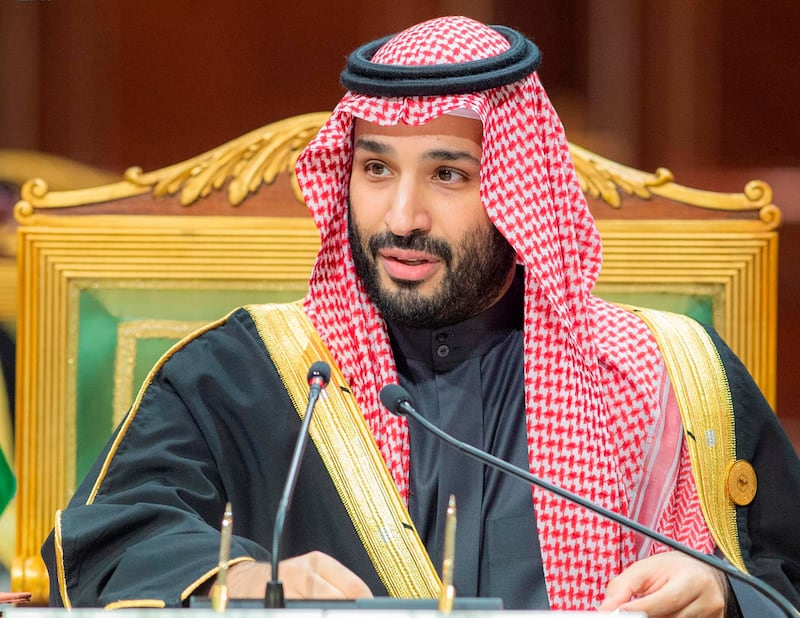 Saudi Crown Prince Mohammed bin Salman says the kingdom aims to become a global leader in research, development and innovation. AP