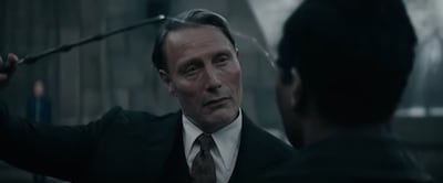 Mads Mikkelsen replaces Johnny Depp as evil wizard Gellert Grindelwald in 'Fantastic Beasts: The Secrets of Dumbledore'. Photo: YouTube / Warner Bros Pictures