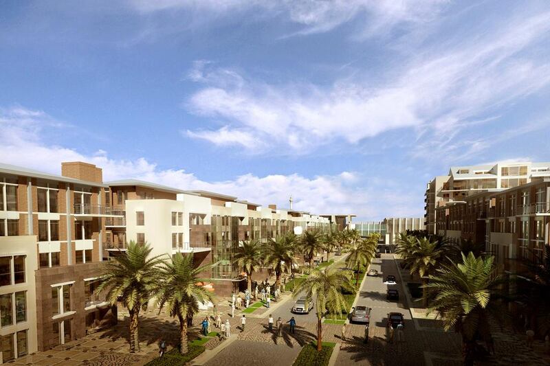 A rendering of the proposed US$15 billion Madinat Al Mustaqbal housing project on the outskirts of Baghdad. Courtesy Bloom