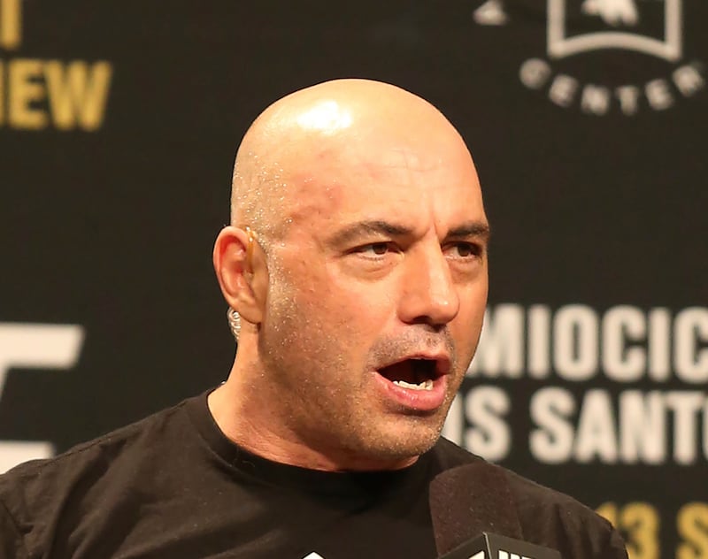 In a video posted on his Instagram account on Saturday, Joe Rogan says his use of the slur was the 'most regretful and shameful thing that I’ve ever had to talk about publicly'. AP